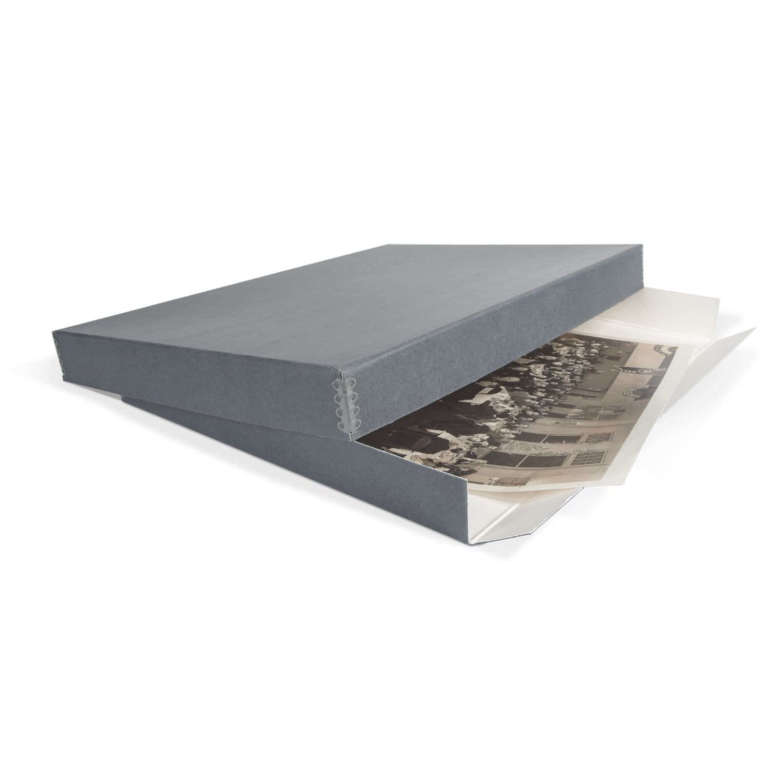 Drop-Front Newspaper & Oversize Print Box Archival & Library Solutions